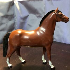 Hartland Horse Model Brown Plastic Bridle Standing